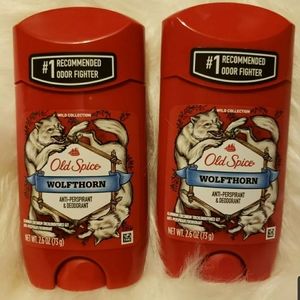 2X Old Spice Wolfthorn Scent Men's Anti-Perspirant
